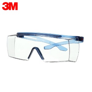3M 보안경 SF3701AS 투명 고글 눈 보호 안티스크래치 방지 코팅 안경위착용 라이딩 실험