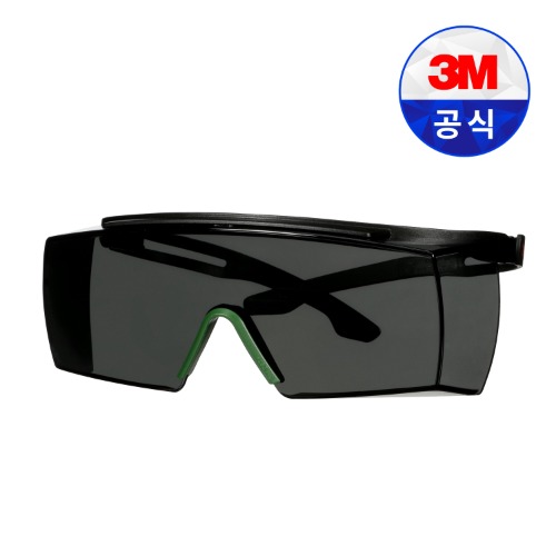 3M 보안경 Sf3730As W3.0 회색 고글 눈 보호 Otg 안티스크래치 용접용 차광 안경위착용 - 열린장